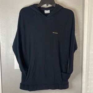 Columbia Black Hoodie, Sz S